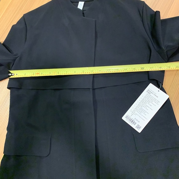 Lululemon Between Places Blazer on the move jacket black NWT 8 - Picture 8 of 10